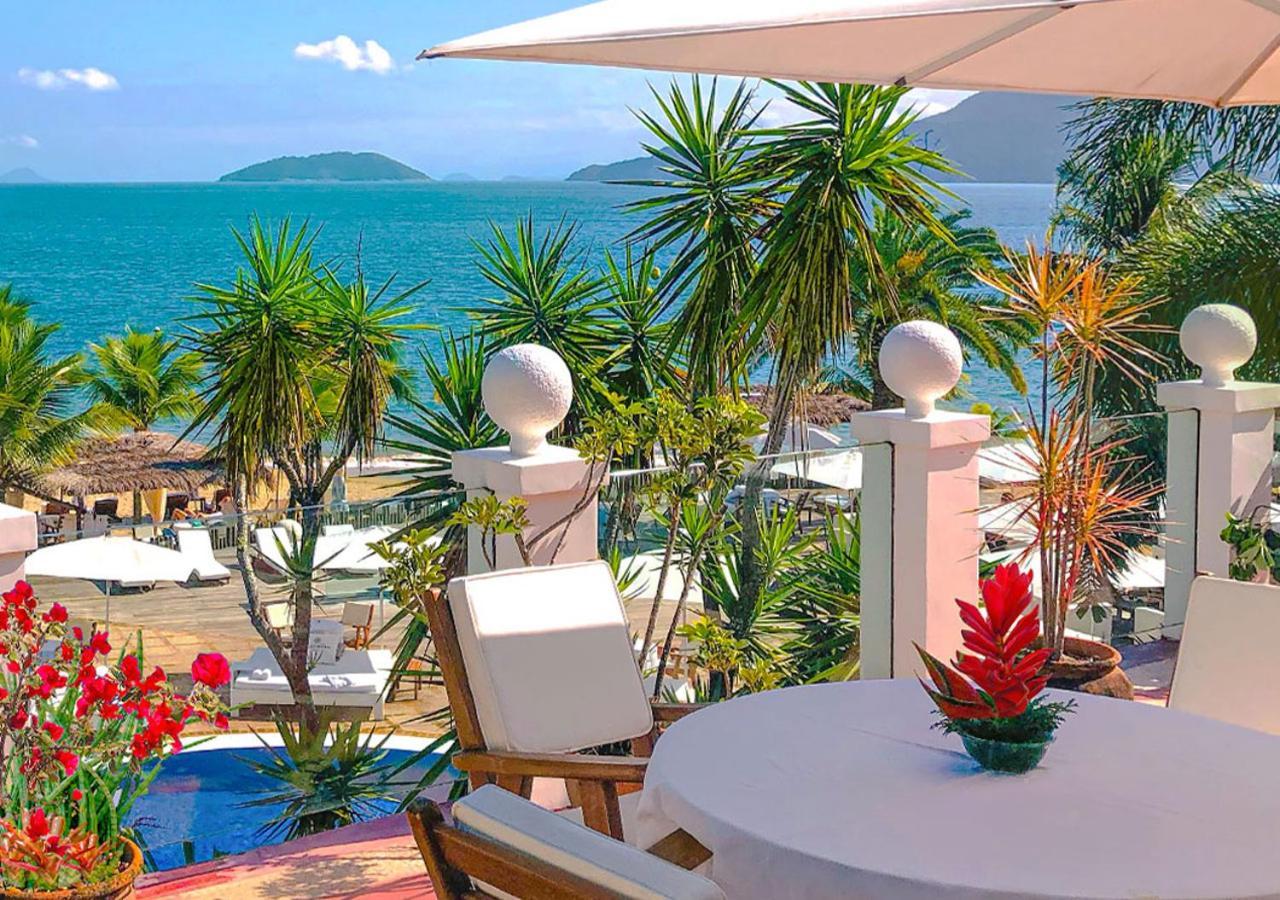 Dpny Beach Hotel & Spa Ilhabela Eksteriør bilde View of the beach from the hotel