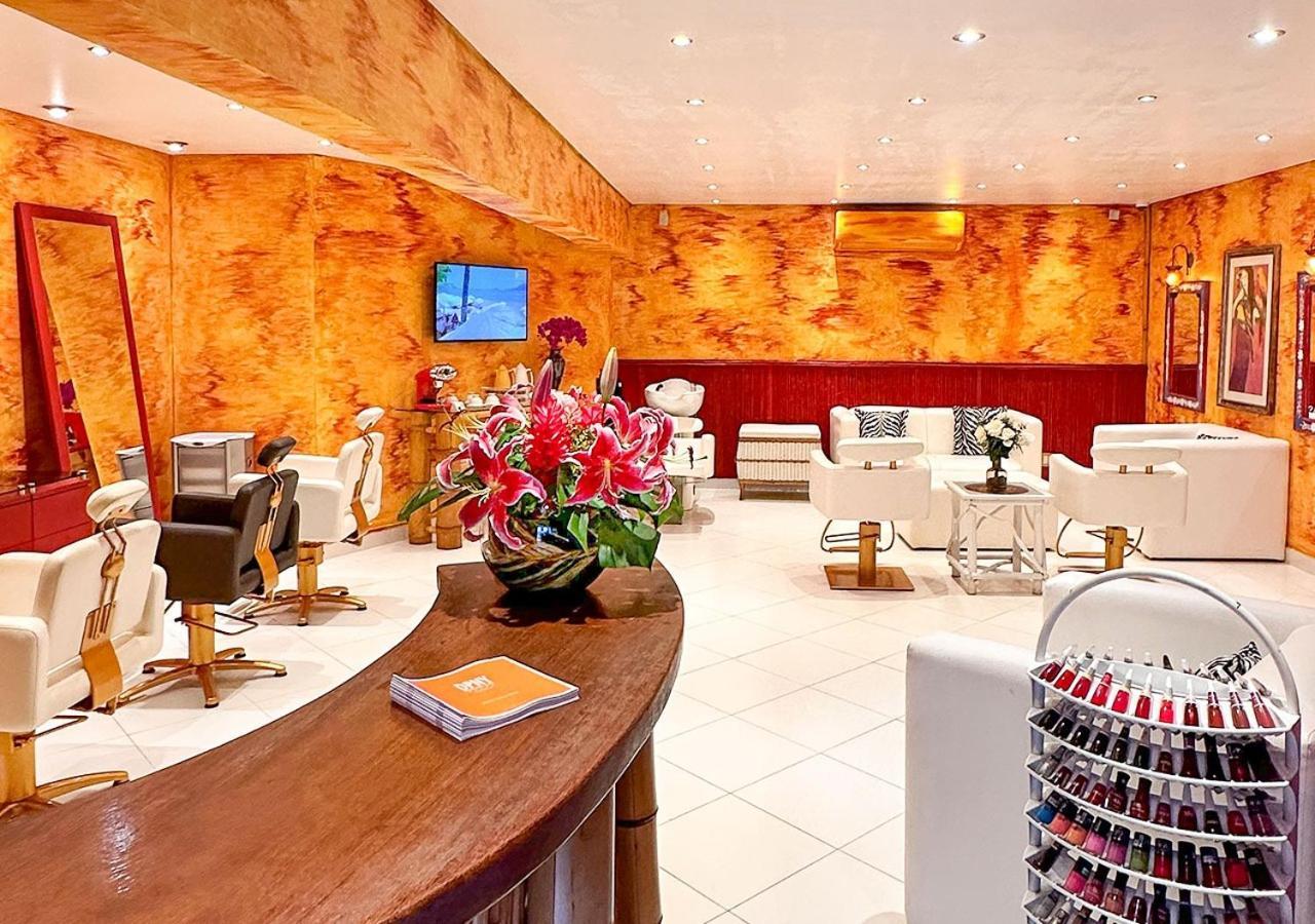 Dpny Beach Hotel & Spa Ilhabela Eksteriør bilde Salon interior